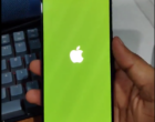Zielono mi. Ekran iPhone 15 Pro wziął sobie to powiedzenie mocno do siebie
